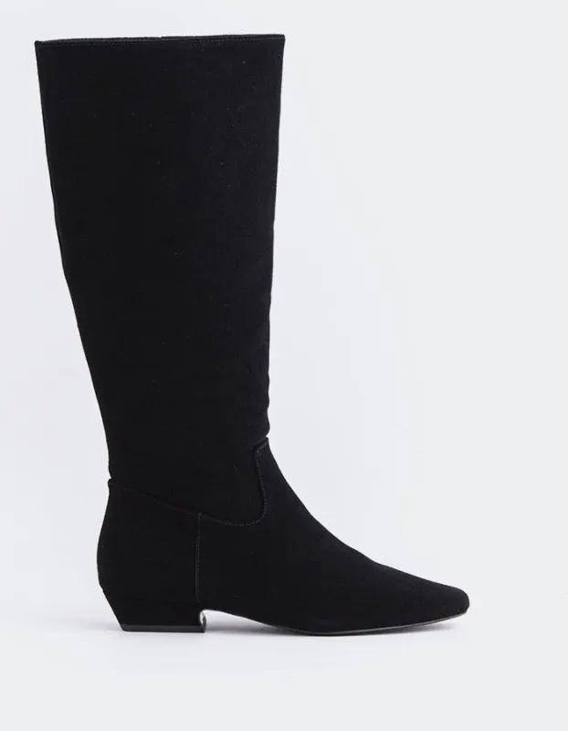 Alberoni Black Suede sold by L'Intervalle