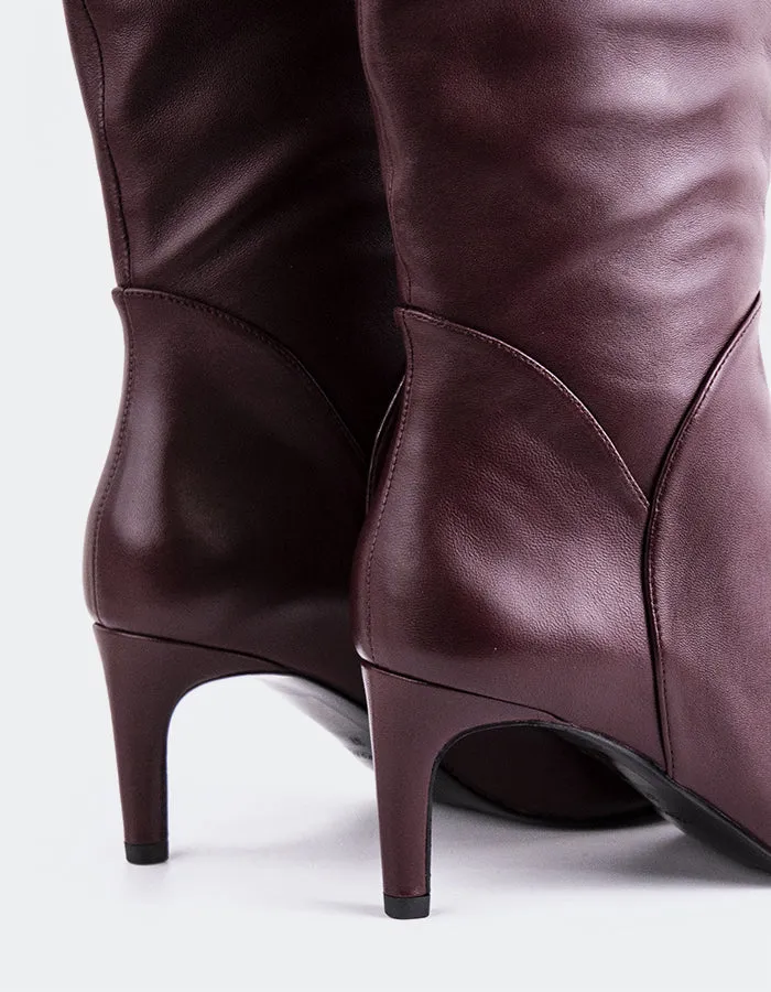 Belforte Burgundy Leather sold by L'Intervalle product image thumbnail 4