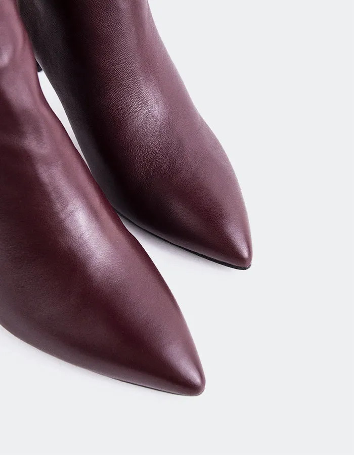 Belforte Burgundy Leather sold by L'Intervalle product image thumbnail 2