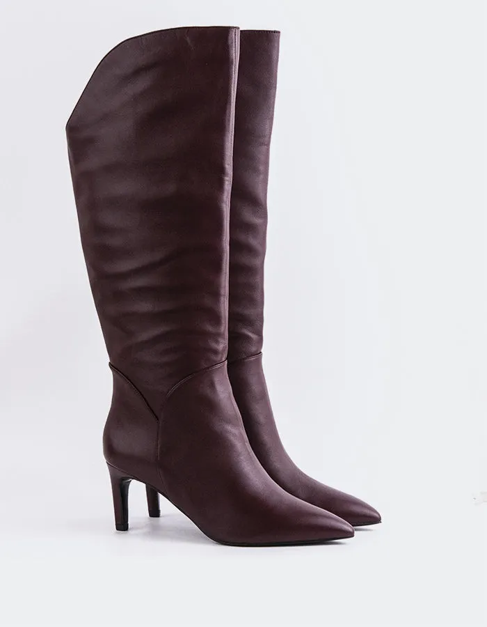 Belforte Burgundy Leather sold by L'Intervalle product image thumbnail 3