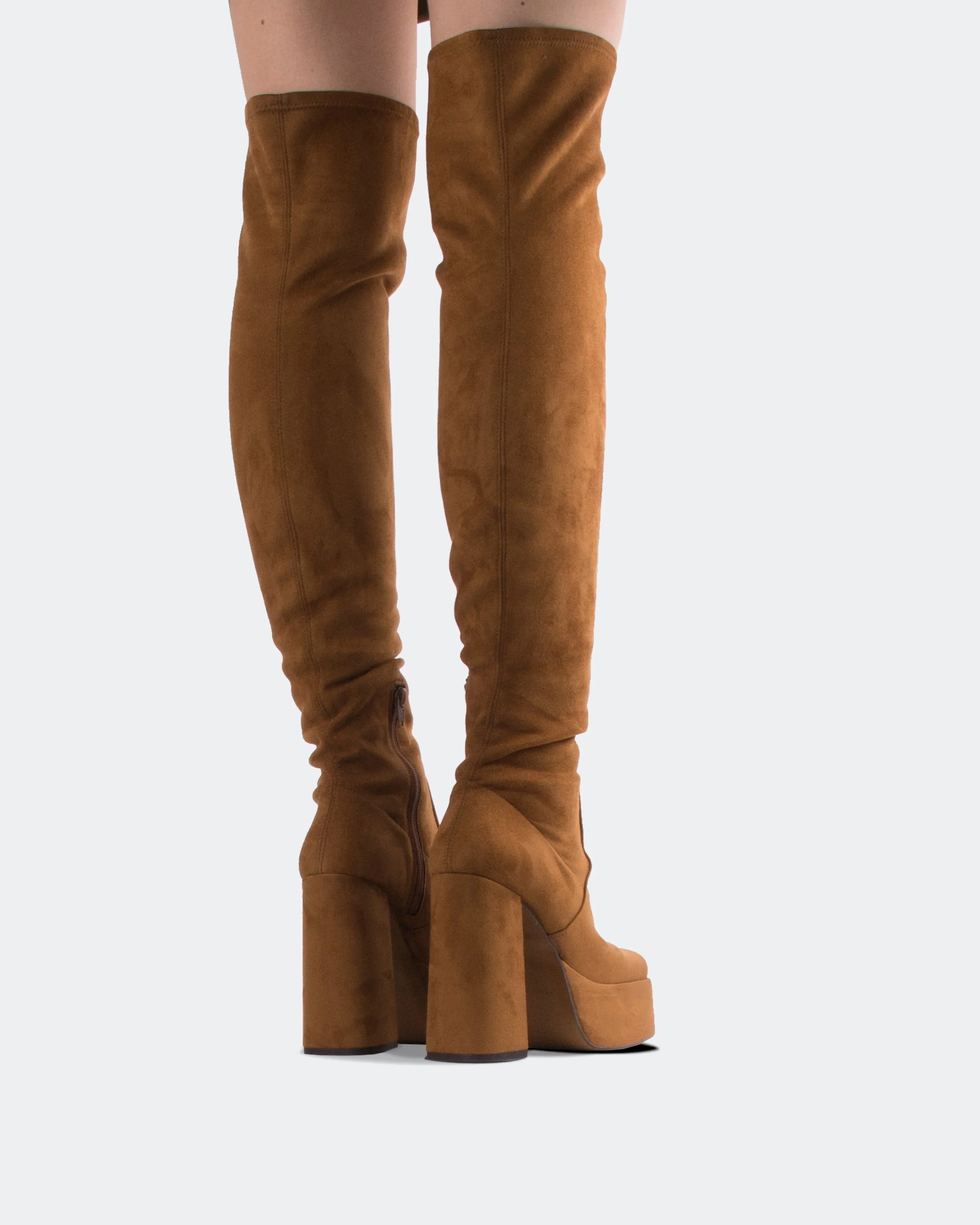 Azalea Tan Suede sold by L'Intervalle product image thumbnail 4