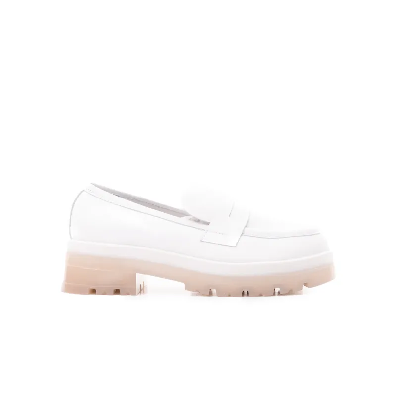 Haboro White Leather sold by L'Intervalle