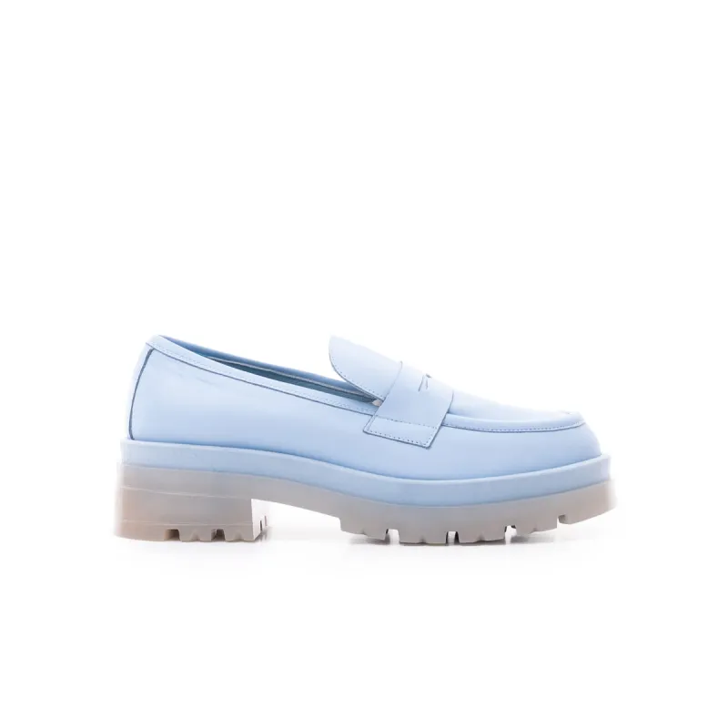 Haboro Light Blue Leather sold by L'Intervalle