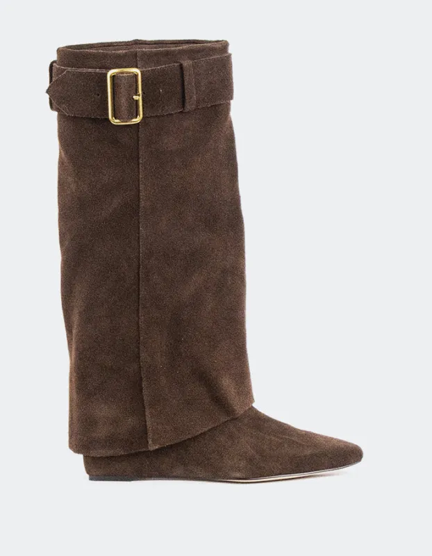 Atria Brown Suede made by L'Intervalle