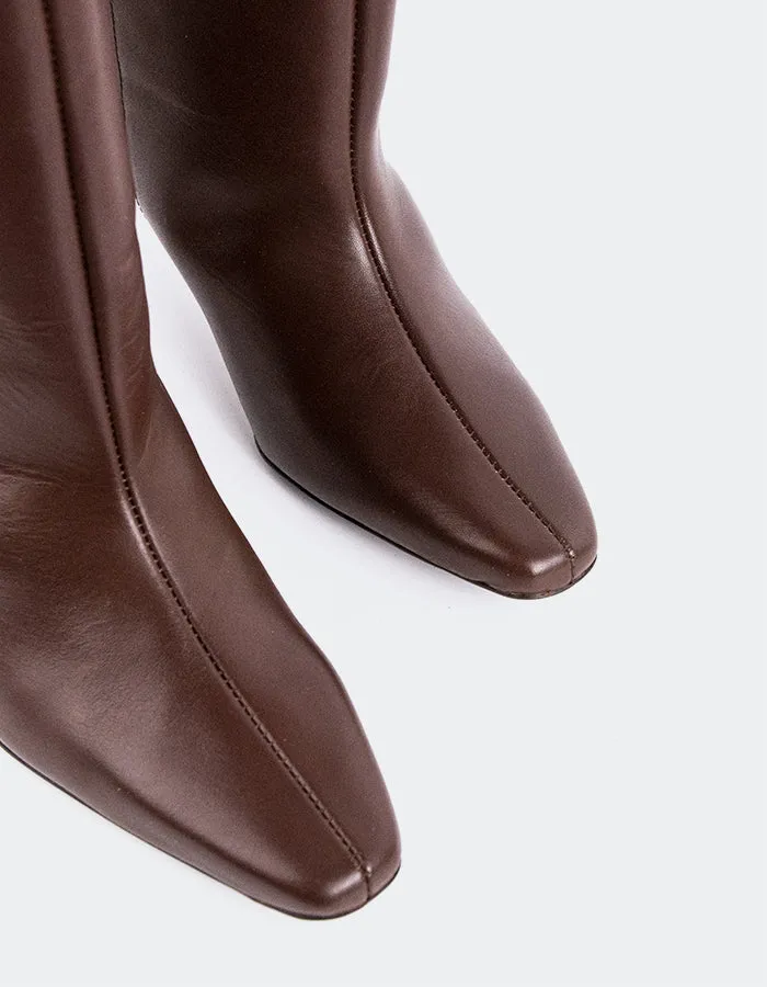 Raissa Brown Leather sold by L'Intervalle product image thumbnail 2