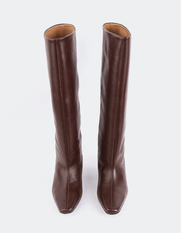 Raissa Brown Leather sold by L'Intervalle product image thumbnail 5