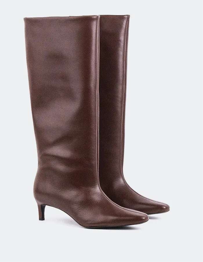 Raissa Brown Leather sold by L'Intervalle product image thumbnail 3