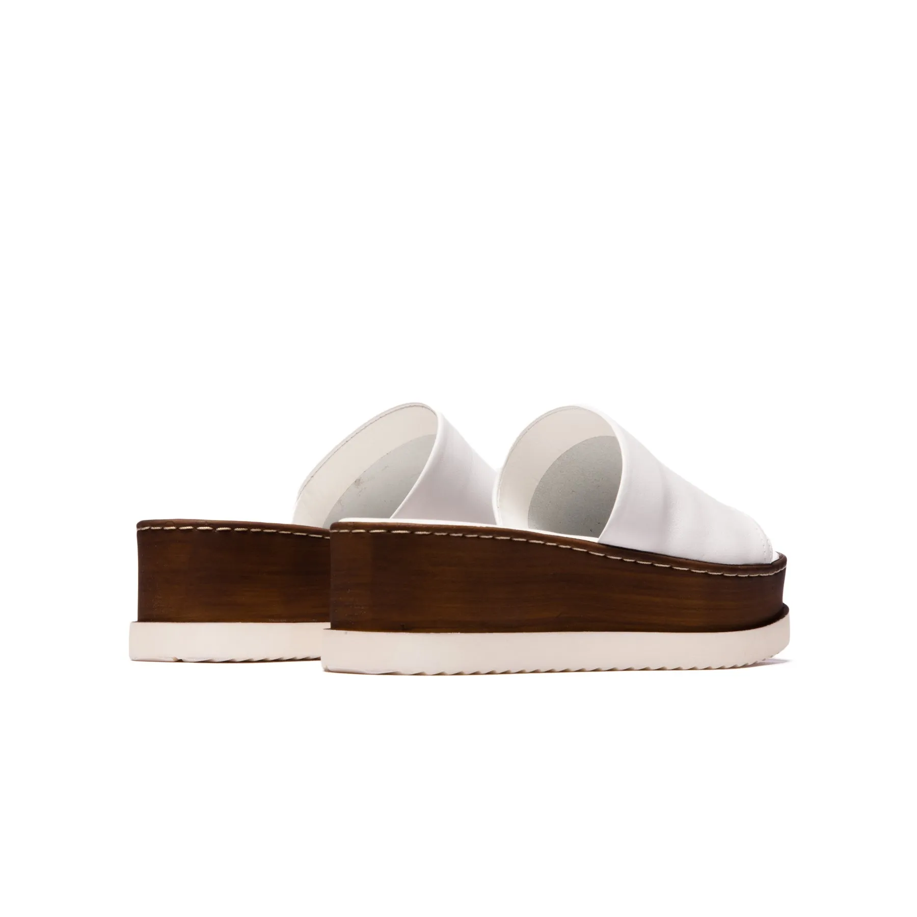 Cefalu White Leather sold by L'Intervalle product image thumbnail 3