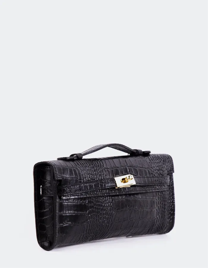 Lintie Black Croco sold by L'Intervalle product image thumbnail 3