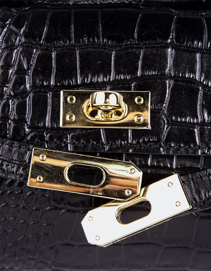 Lintie Black Croco sold by L'Intervalle product image thumbnail 2