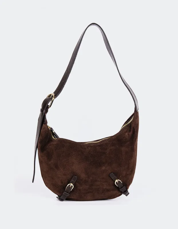 Cailleach Brown Suede sold by L'Intervalle