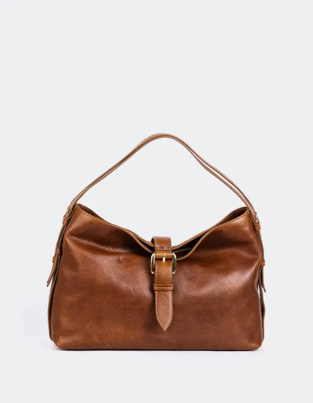 Eula Tan Leather sold by L'Intervalle