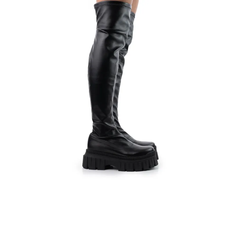 Romilda Black Stretch sold by L'Intervalle