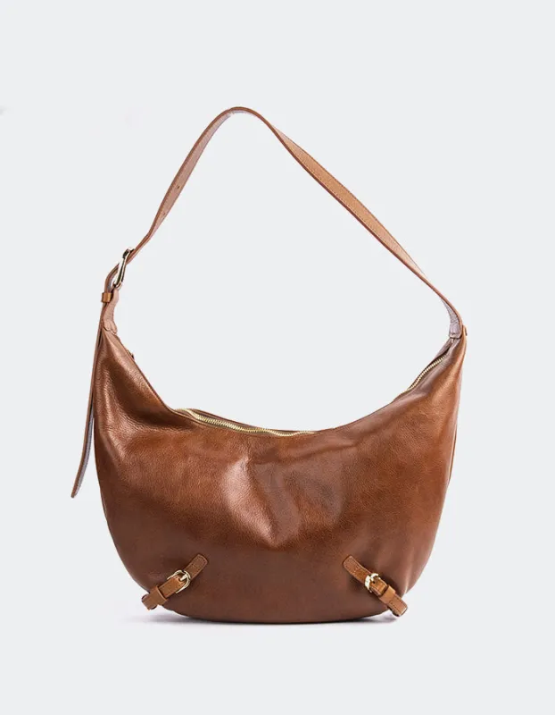 Chione Cognac Leather sold by L'Intervalle