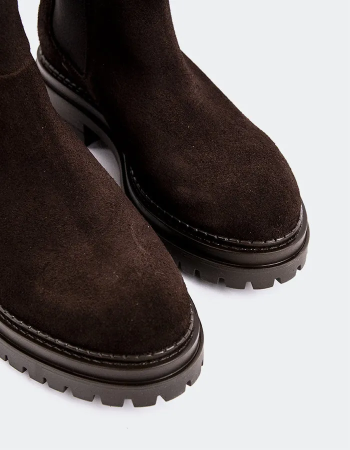 Lavak Chocolate Suede sold by L'Intervalle product image thumbnail 2