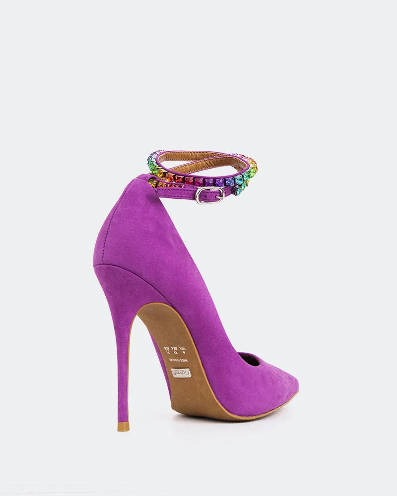 Valeria Purple Nubuck sold by L'Intervalle product image thumbnail 3