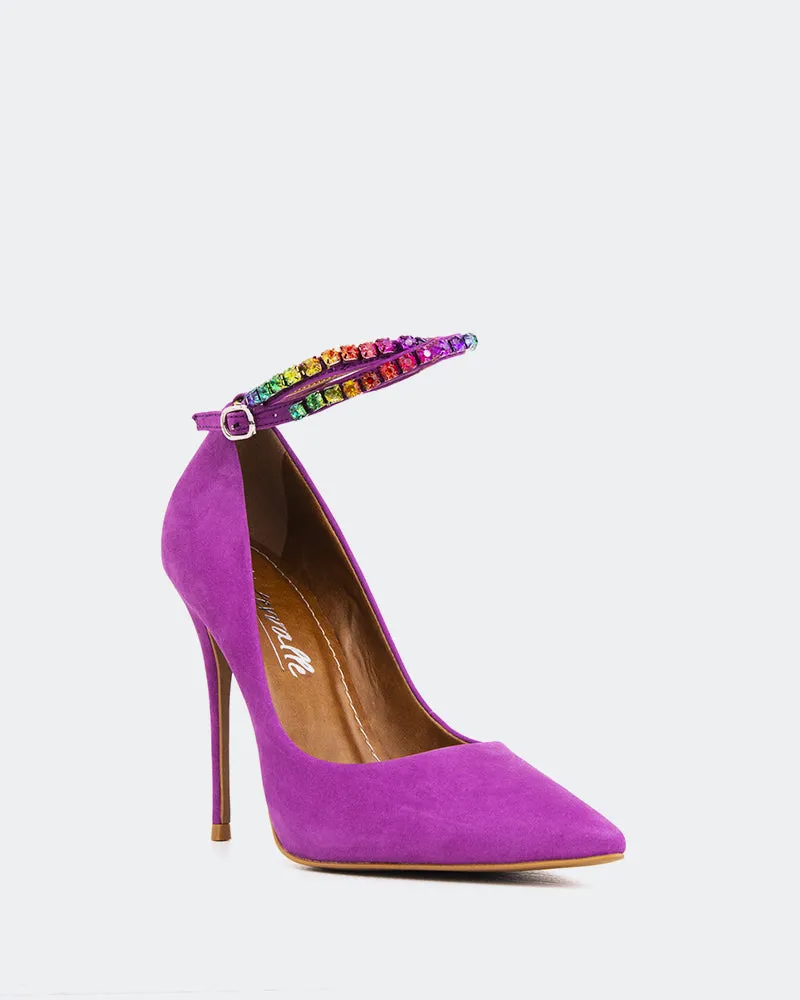 Valeria Purple Nubuck sold by L'Intervalle product image thumbnail 2