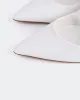 Dalida White Leather sold by L'Intervalle