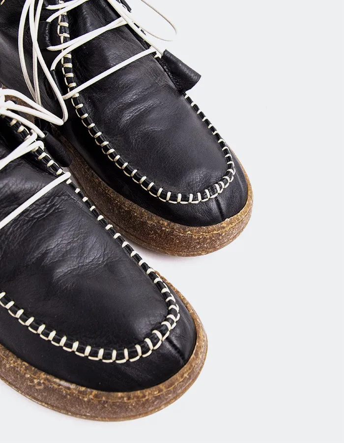 Osiris Black Leather sold by L'Intervalle product image thumbnail 2