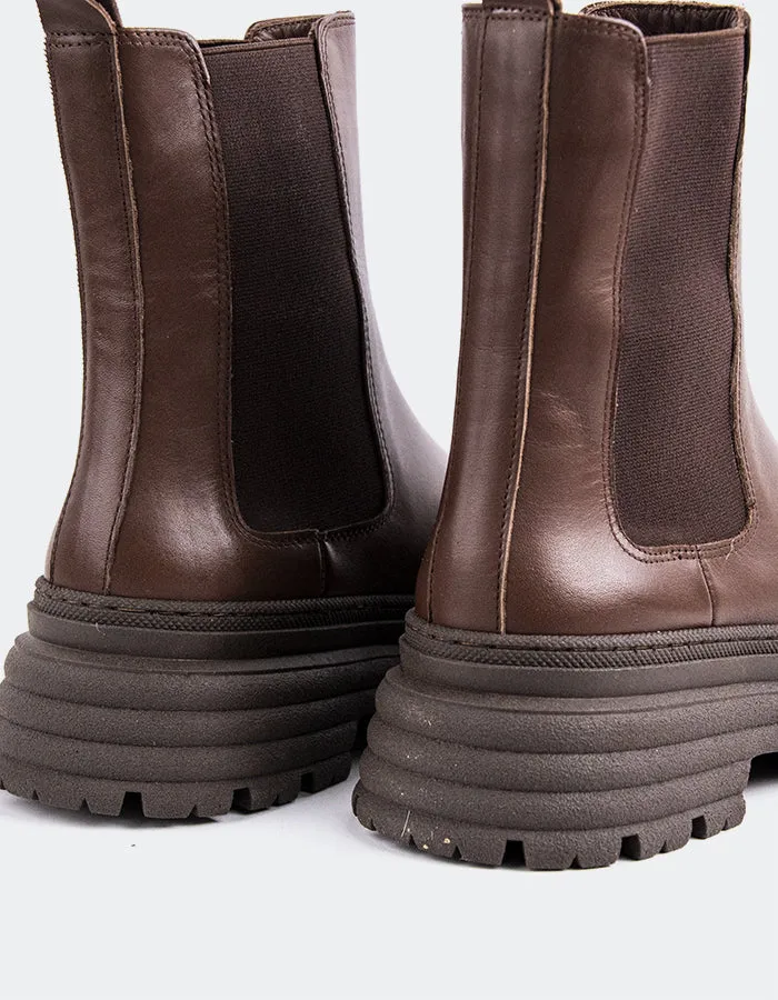 Lysandre Brown Leather sold by L'Intervalle product image thumbnail 4