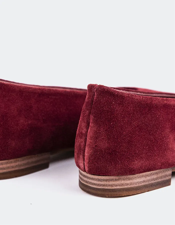 Thena Burgundy Suede sold by L'Intervalle product image thumbnail 4