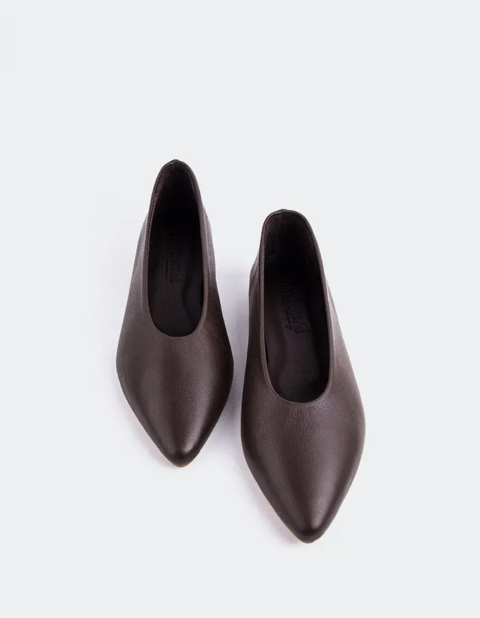 Thena Brown Leather sold by L'Intervalle product image thumbnail 5