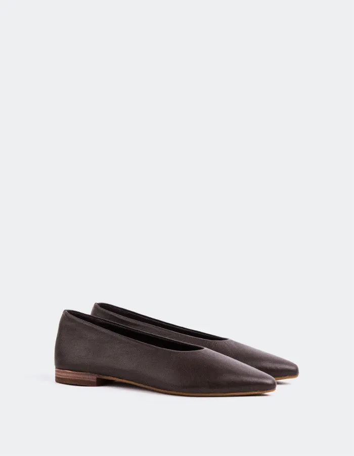 Thena Brown Leather sold by L'Intervalle product image thumbnail 3