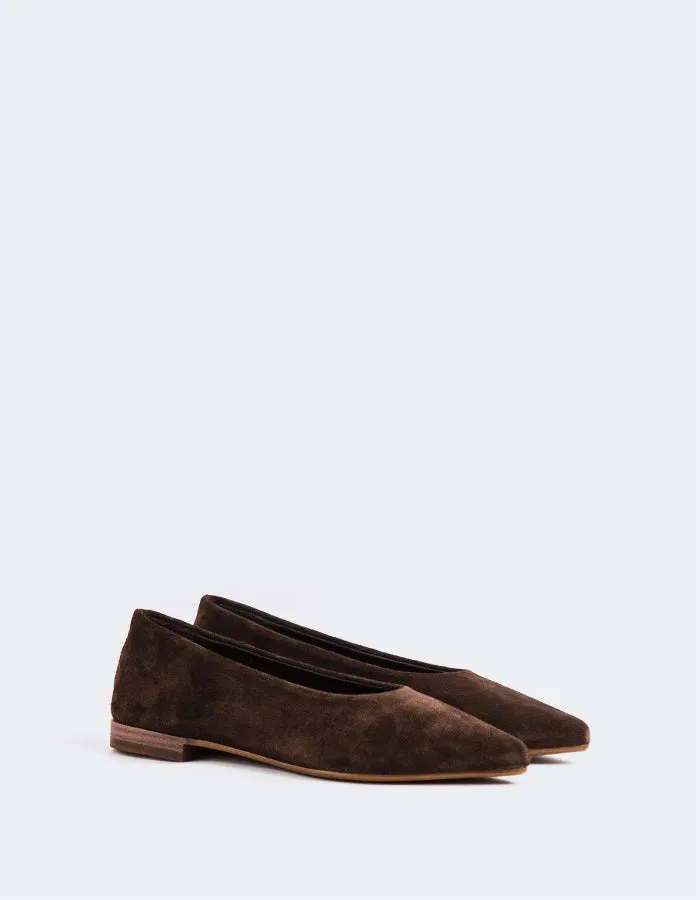 Thena Brown Suede sold by L'Intervalle product image thumbnail 3