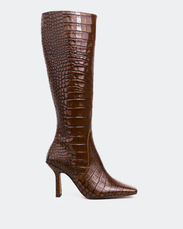 Durocher Tan Croco sold by L'Intervalle