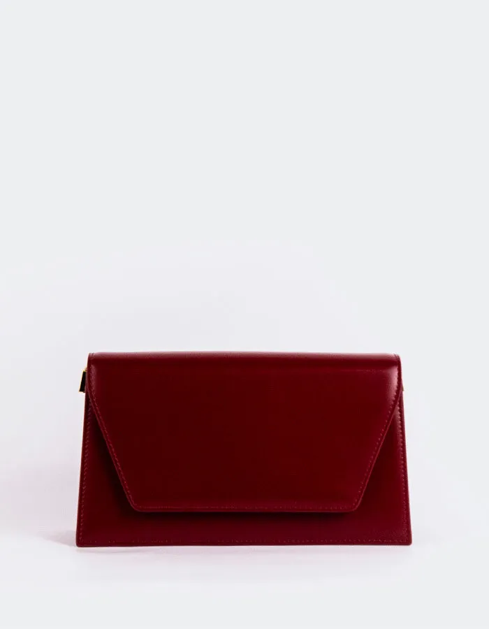 Lizzie Red Leather sold by L'Intervalle