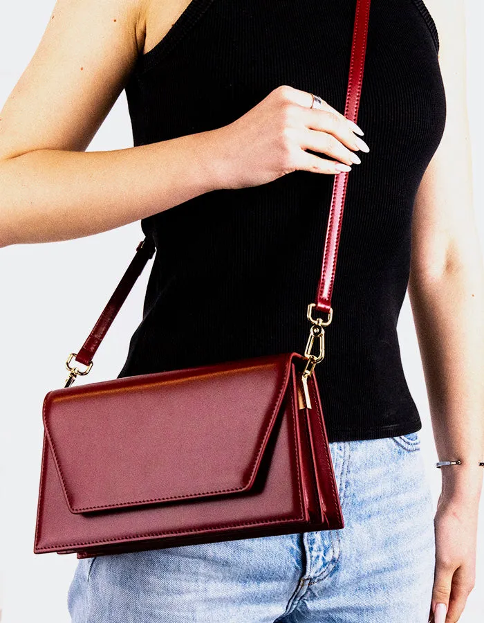 Lizzie Red Leather sold by L'Intervalle product image thumbnail 5