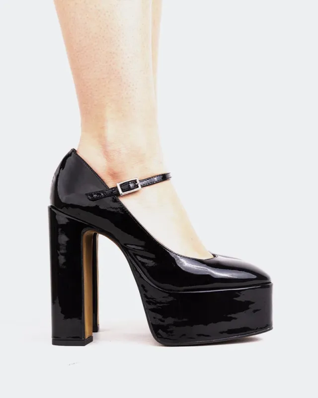 Koukla Black Patent made by L'Intervalle