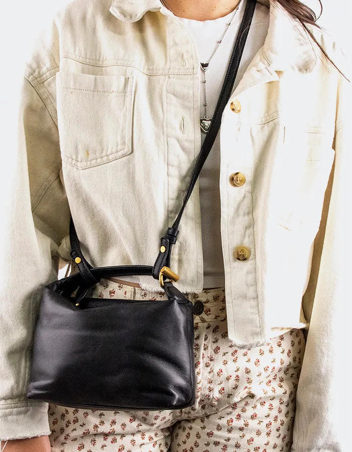 Felona Black Leather sold by L'Intervalle product image thumbnail 2