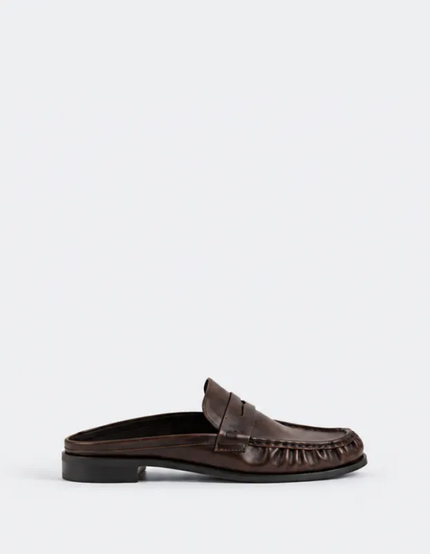 Rivana Brown Leather made by L'Intervalle