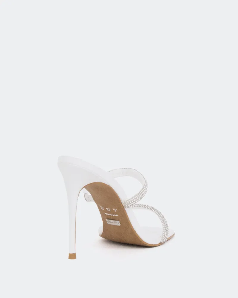Tinsley, White Leather/Cuir Blanc sold by L'Intervalle product image thumbnail 3