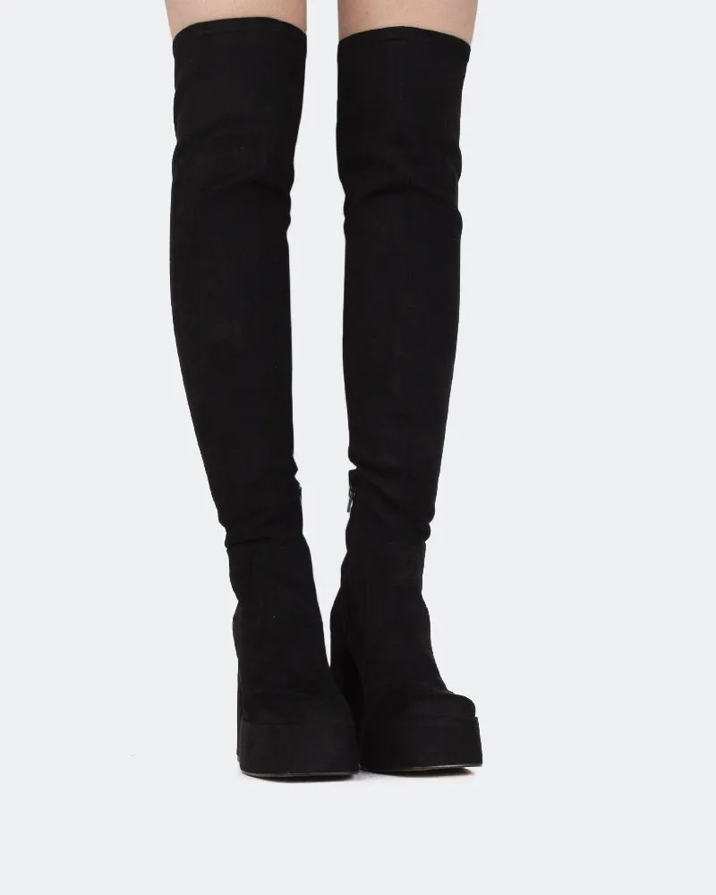 Azalea Black Suede sold by L'Intervalle product image thumbnail 2