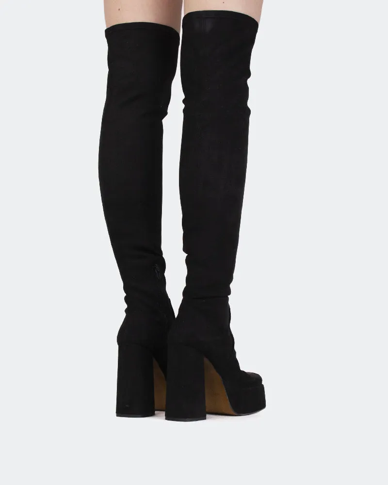 Azalea Black Suede sold by L'Intervalle product image thumbnail 3