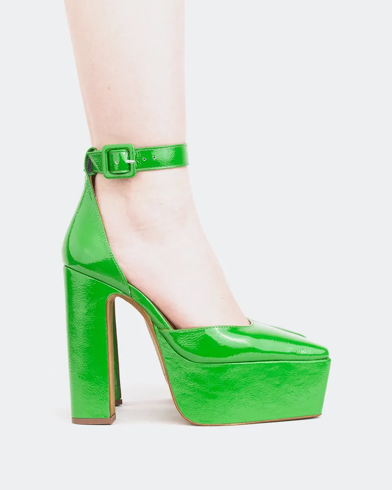 Story Green Naplack/Naplack Vert sold by L'Intervalle