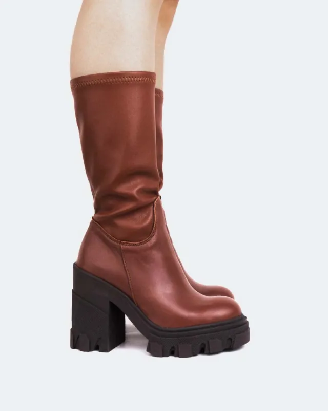 Enderby Tan Stretch sold by L'Intervalle