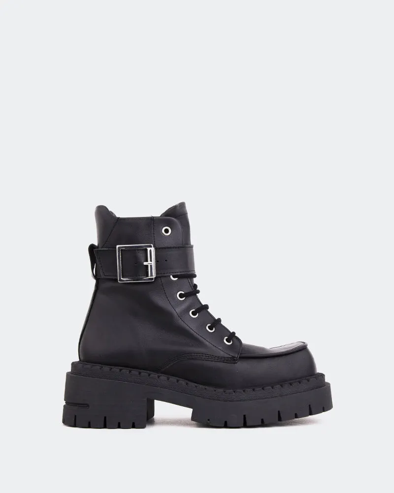 Tanny Black Leather sold by L'Intervalle