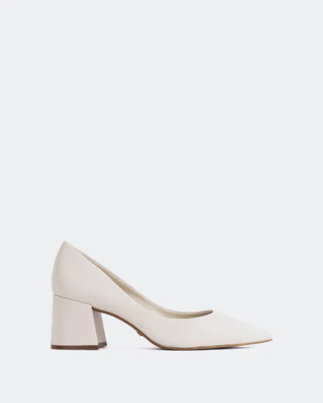 Josephine Off White Leather sold by L'Intervalle