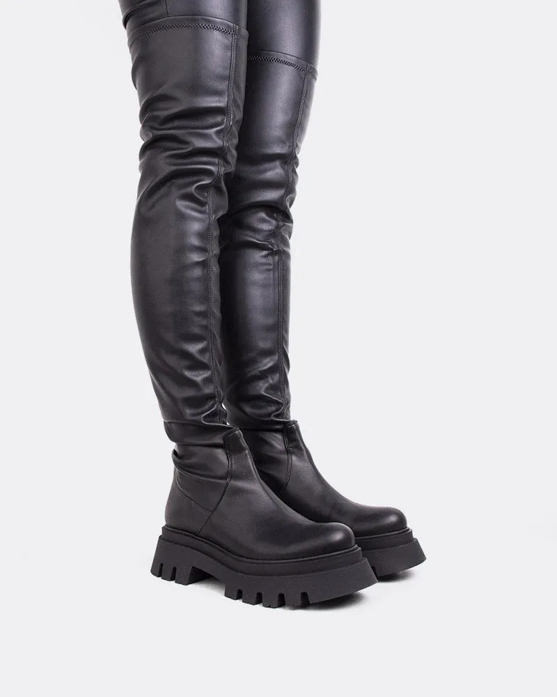 Flames Black Stretch sold by L'Intervalle product image thumbnail 2