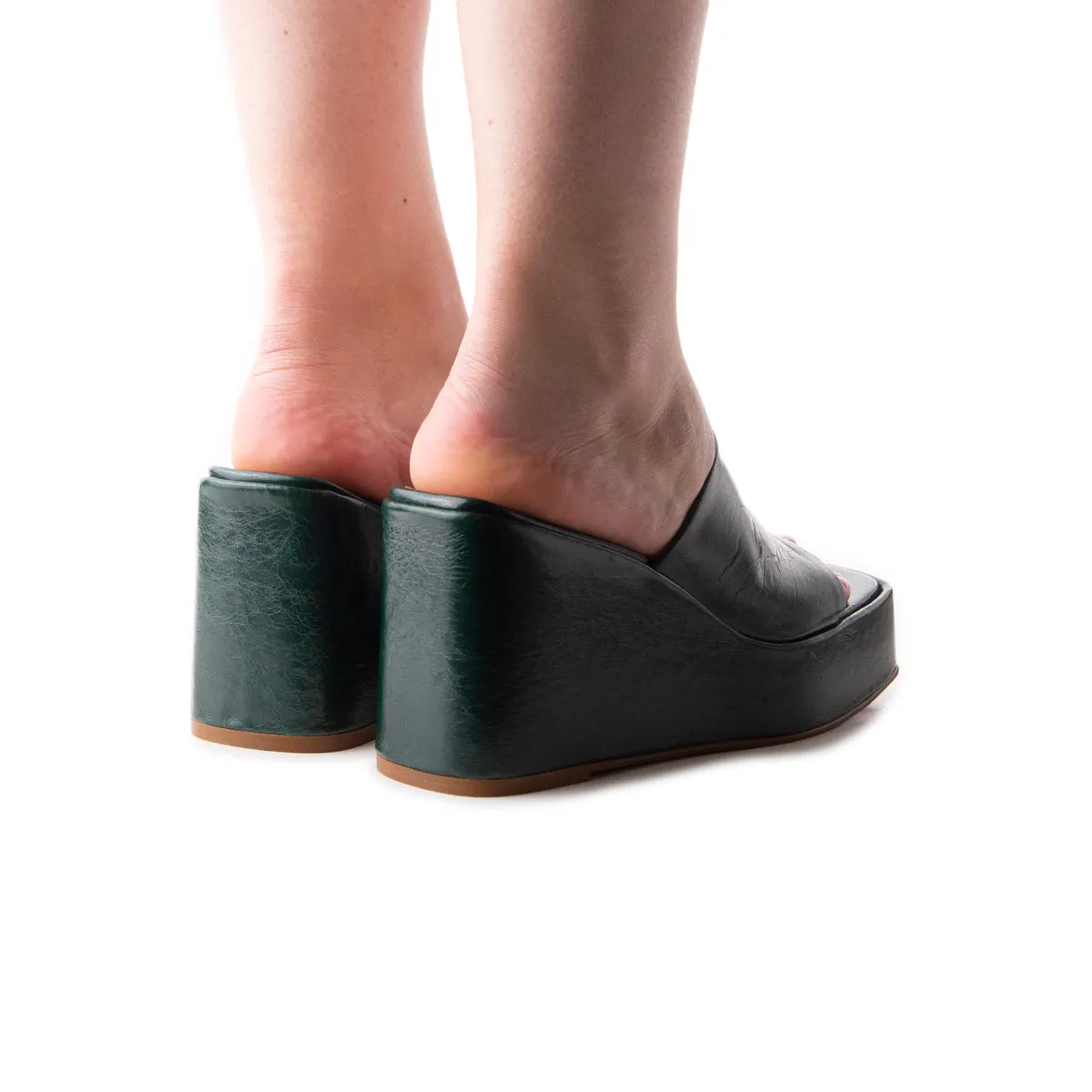 Matamoros Green Leather sold by L'Intervalle product image thumbnail 3