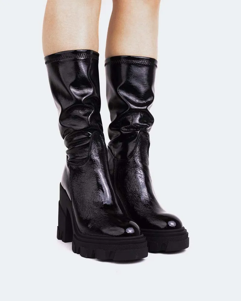 Enderby Black Naplack Stretch sold by L'Intervalle product image thumbnail 2