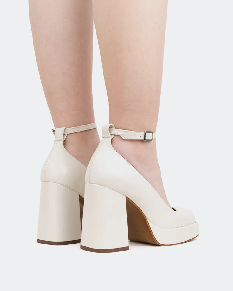 Mash, Ivory Leather/Cuir Ivoire sold by L'Intervalle product image thumbnail 3