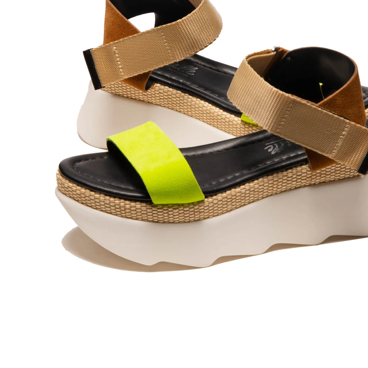 Heart Yellow Multi Leather sold by L'Intervalle product image thumbnail 4