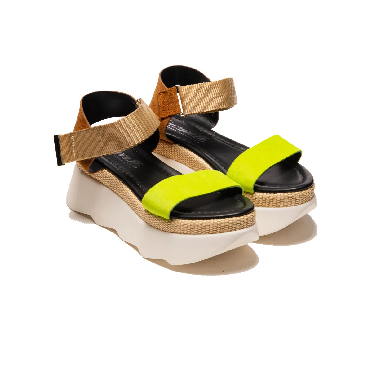 Heart Yellow Multi Leather sold by L'Intervalle product image thumbnail 2