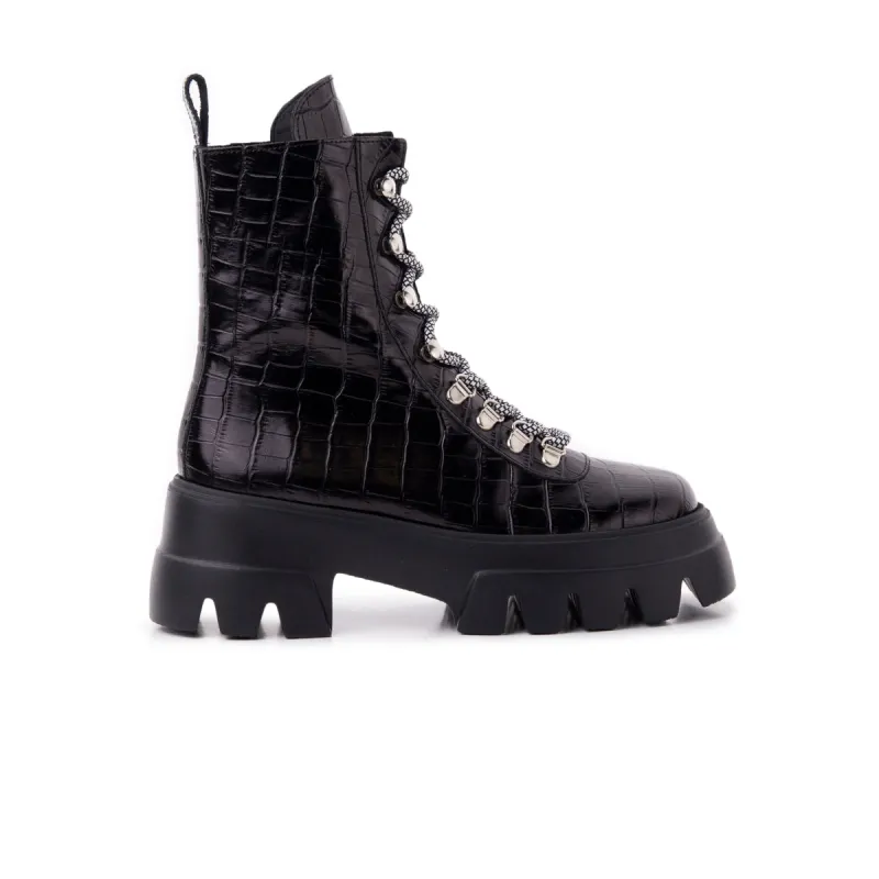 Chico Black Croco sold by L'Intervalle