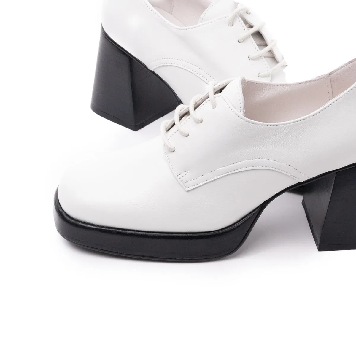 Sevres White Leather sold by L'Intervalle product image thumbnail 4