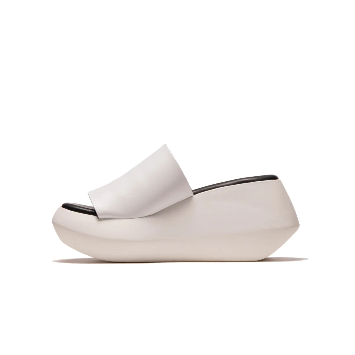 Dayo White Leather sold by L'Intervalle product image thumbnail 3